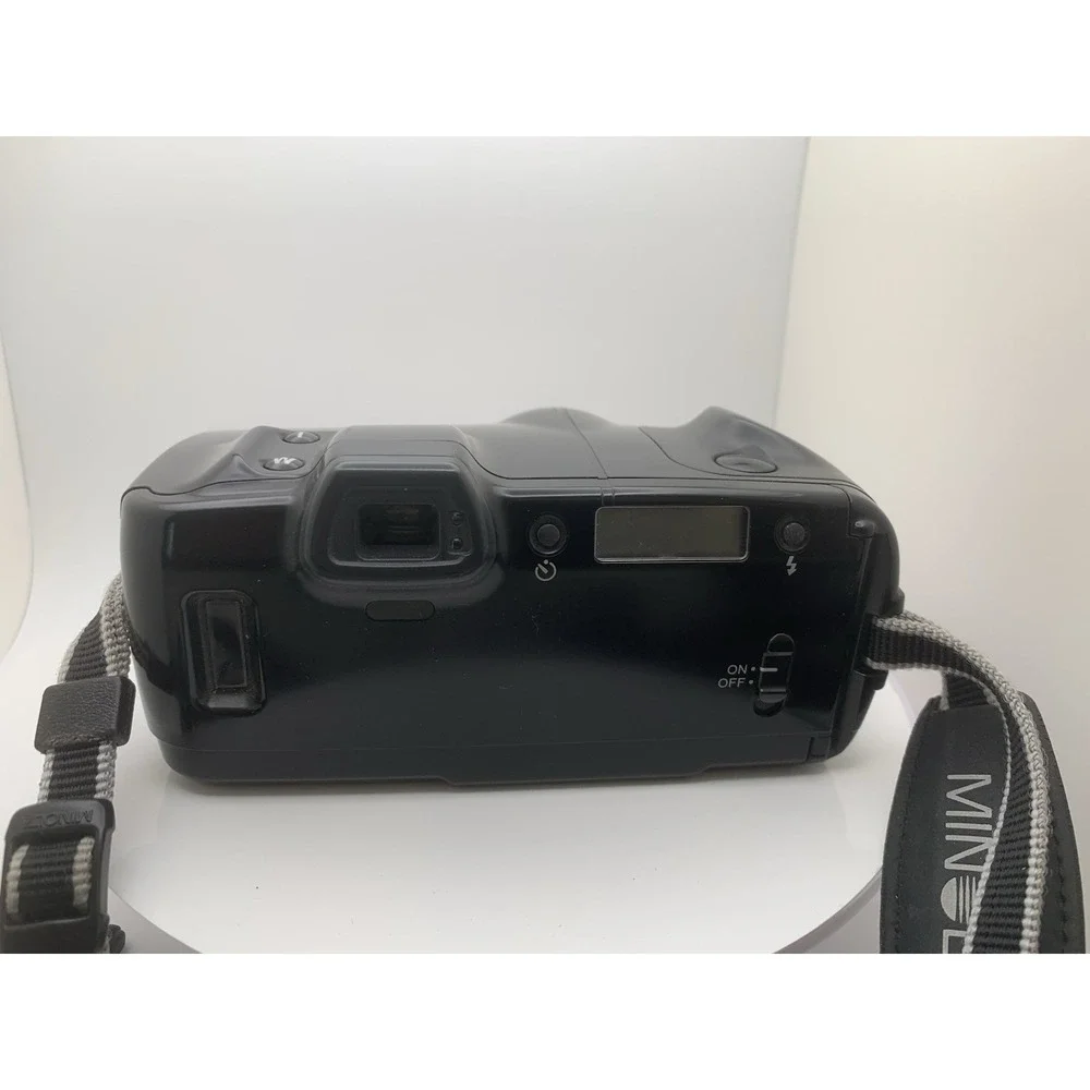 Minolta Freedom Zoom 105i APZ Quartz Date 35mm Film Camera Black - Parts Only